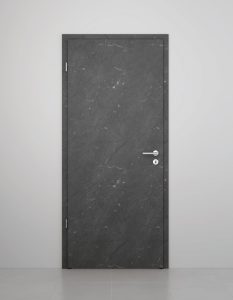 LMX 2307 Fekete Márvány LaminArt beltéri ajtó